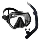 Máscara Snorkel Mergulho Óculos Respirador Kit Conjunto Adulto Juvenil Ajustável ref: M-11