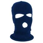 Máscara térmica de balaclava, estilo militar do exército de inverno, azul marinho