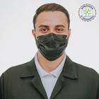 Mascara tripla cirúrgica preta caixa 50 - SP PROTECTION