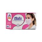 Mascara Tripla Com elástico Pct C/50 Un e Clip nasal Medix