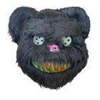 Máscara Urso Peludo Preto Terror Halloween Fantasia Assustador Teatro Carnaval Cosplay Carnaval Dia das Bruxas