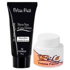 Máscara Vulcan Black Peel Off + Creme Clareador Nova Pele