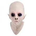 Máscara Wokex Halloween Creepy Latex Ufo Alien de cabeça cheia