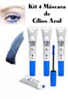 MASCARAS PARA CILIOS Modelo/Cor:DEFINED LASHES/Azul - Kit com 04