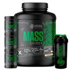 Mass Gainer 1800g + Bcaa 300g + Creatina 300g + Gluta 300g + Shaker - Original Nutrition