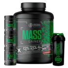 Mass Gainer 1800g + Bcaa 300g + Creatina 300g + Gluta 300g + Shaker - Original Nutrition