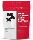 Mass titanium 17500 zero lactose morango 2,4kg refil