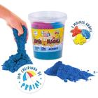 Massa Areia Magica Azul Com Molde 550g 109 Acrilex