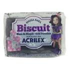 Massa De Biscuit Preto- Porcelana Fria Acrilex