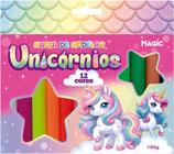 Massa de modelar 12 cores 180g - unicórnio - MAGIC KIDS