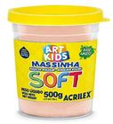 Massa De Modelar Acrilex Soft 150g Amarelo Pêssego