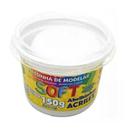 Massa de modelar soft 150g branco neve    acrilex   73150418