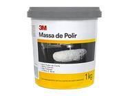 Massa De Polir 3M 1 Kg Branca Base Dagua