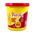 Massa de polir base água - 1kg pérola - Perola