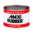 MASSA DE POLIR Nº2 490G MAXI RUBBER POLIMENTO AUTOMOTIVO