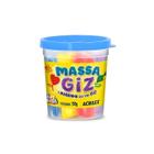 Massa Giz 100g Acrilex - A Massinha Que Vira Giz - 6 Cores Cor Colors