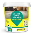 Massa Madeira Quartzolit Branco 400Gr