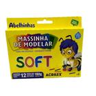 Massa modelar soft 12 cores 180g - acrilex