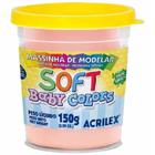 Massa p/modelar soft baby 150g salmao 812 / un / acrilex