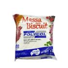 Massa para Biscuit Natural - Porcelana Fria Polycol 1kg