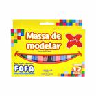 Massa Para Modelar 135g Com 12 Cores 13277 Make+ - Un