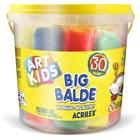 Massa para Modelar Big Balde Art Kids 30 Massinhas 1.5 Kg