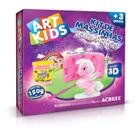 Massa para modelar criativa art kids baby poney 1 150g acrilex