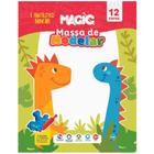 Massa Para Modelar Criativa Dino 300G C/Moldes/Acessorios