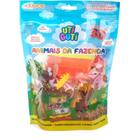 Massa para Modelar Criativa KIT Animais Fazenda Utiguti 7P - Fila Canson