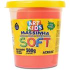 Massa para modelar soft 500g.vermelho bs.amido acrilex