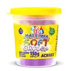 Massa Para Modelar Soft Glitter 150g Violeta 207 Acrilex - Un