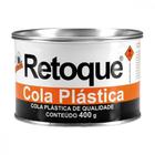 Massa Plastica 400Gr Retoque Cinza - Kit C/12 Unidades