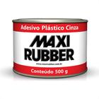 Massa Plastica 500Gr Maxi Rubber Cinza