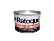 Massa plastica retoque 400g cinza