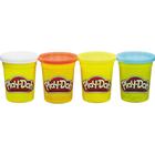 Massa Play-Doh com 4 Potes B5517 Hasbro Sortidos