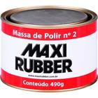 Massa Polir Nº 2 Maxi Rubber 490Gr