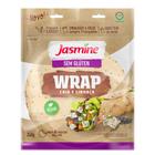 Massa Tortilha Wrap Jasmine Sabor Chia e Linhaça Sem Gluten Vegan 240g