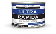 Massa Ultra Rápida Cinza 620g Maxi Rubber