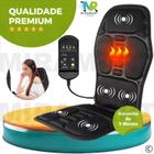 Massageador Assento para Pés Costas Coxa Lombar Shiatsu Foot Massager Ultra Relax Corpo Massagem Relaxar Bem estar