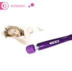 Massageador Corporal Varinha Mágica Grande Super Potente Costas Coluna 9000 Rpm Roxo