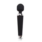 Massageador Corporal Varinha Mágica Magic Wand Portátil Potente Corpo Coluna Lombar 6000 Rpm Preto