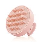 Massageador de couro cabeludo HEETA Hair Growth Shampoo Brush Pink Wheat St