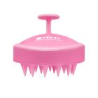 Massageador de couro cabeludo para crescimento de cabelo HEETA Soft Silicone Pink