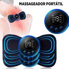 Massageador Elétrico Corporal Muscular Usb Lançamentoc/visor