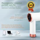 Massageador Elétrico Portátil Orbital Touch Sem Fio Relax