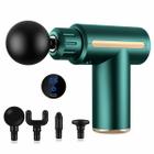 Massageador Elétrico Profissional 6 Velocidades Display LED Dores no Corpo Pós Treino Muscular