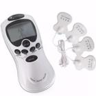 Massageador LCD com Pulso Elétrico - TENS/FES - 4 Eletrodos - OEM