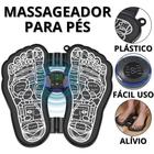 Massageador Pés Elétrico Tapete De Massagem Para Os Pés Mini Massageador Eletrico Fisioterapia