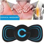 Massageador Portátil Recarregável Alivia Dor Pescoço Cervical Ombros Pés Pernas 10 Velocidads
