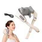 Massageador Shiatsu De Costas E Ombros Com Usb -